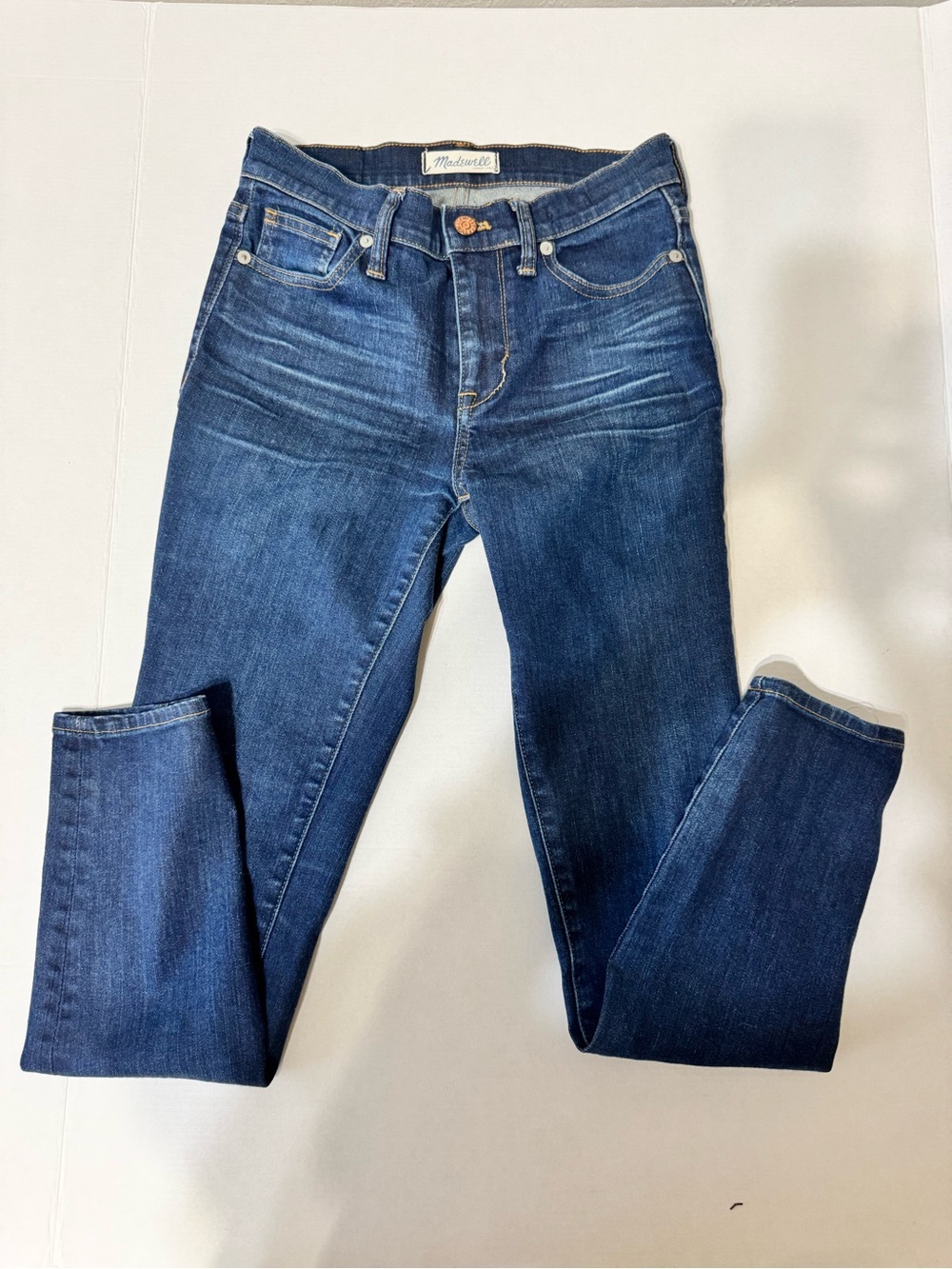 Madewell Dark Indigo High-Rise Jeans